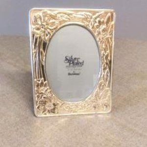 Silver Plated Brass Photo Frame